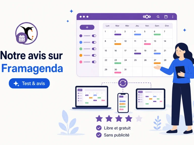 framagenda avis : notre test de l'agenda en ligne libre