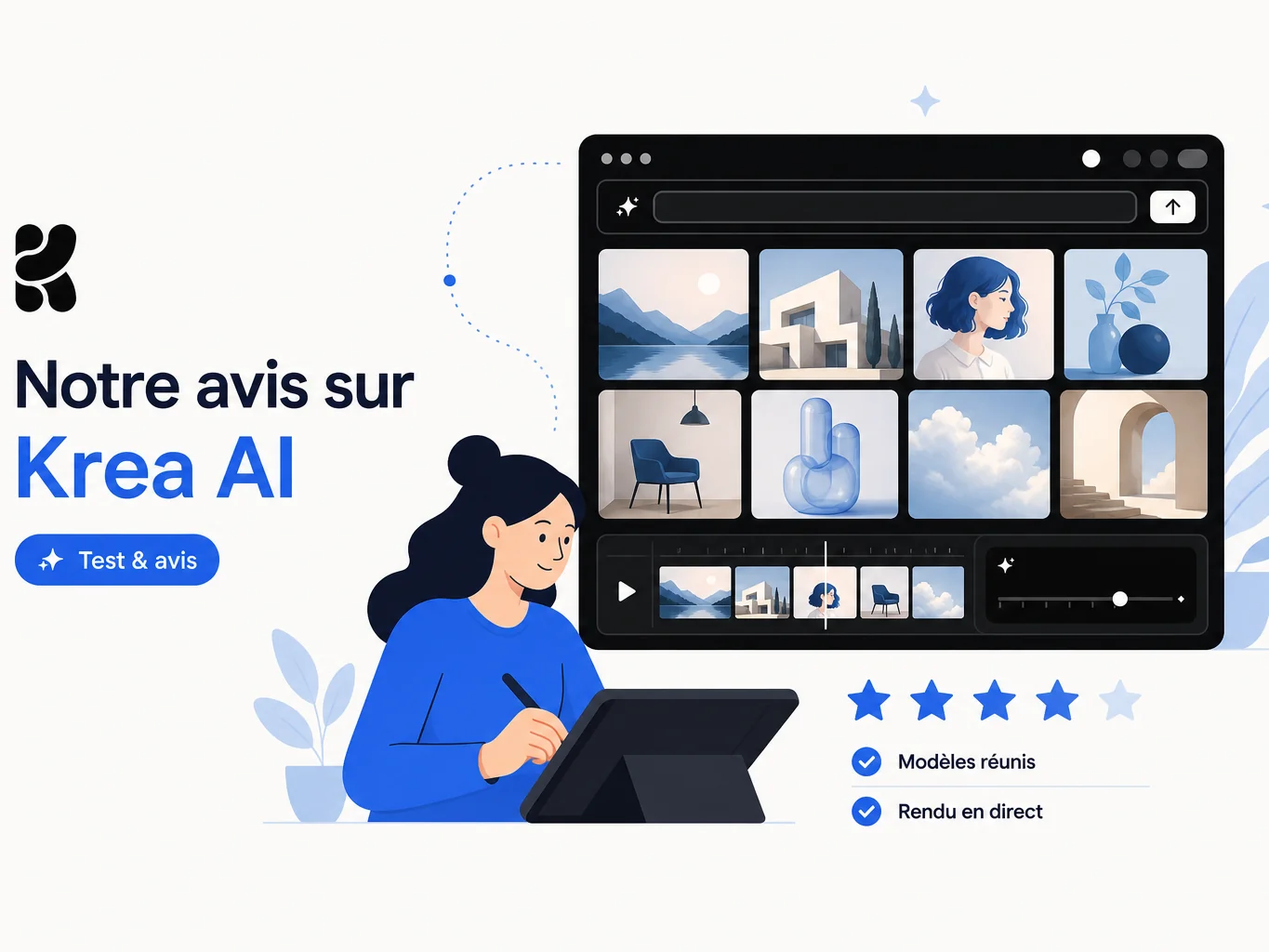 Avis Krea AI krea ai avis : notre test du generateur d'images et de video par ia