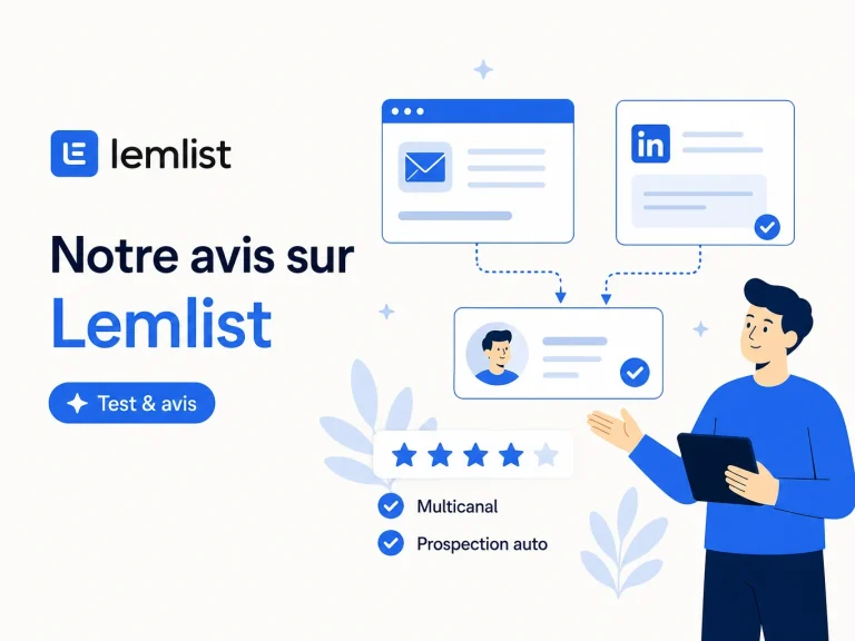 avis lemlist : notre test de la plateforme de prospection multicanale