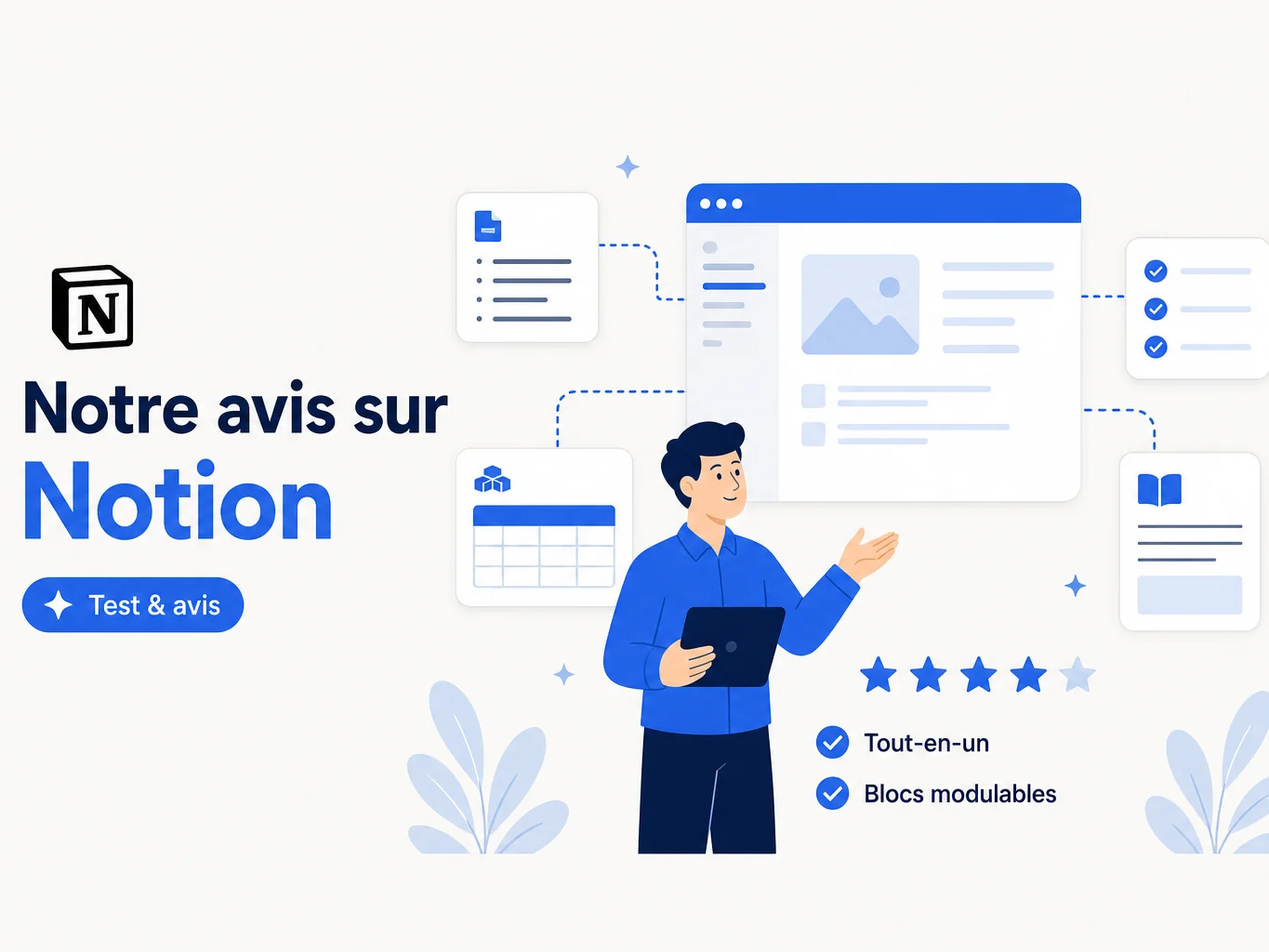 Avis Notion avis notion : notre test du logiciel de productivite tout-en-un