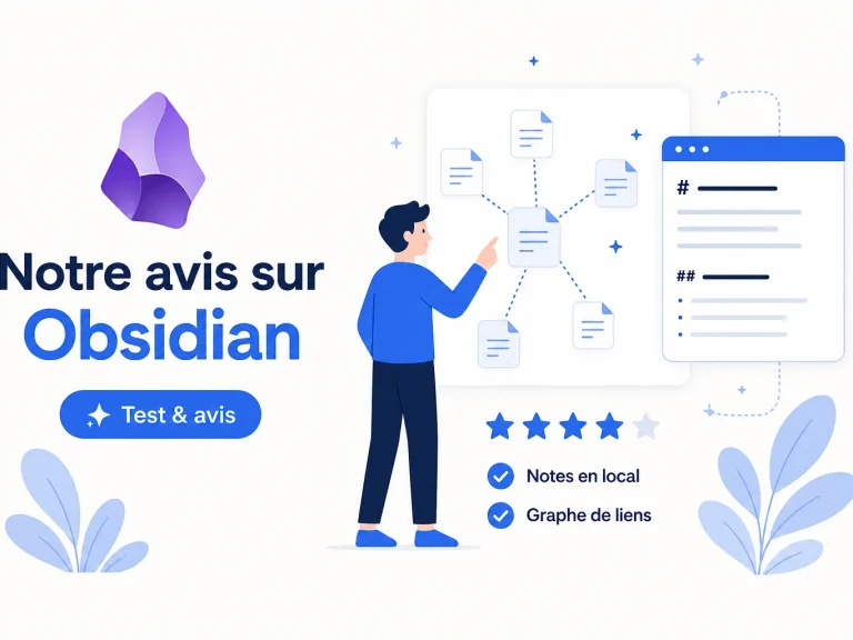 avis obsidian : notre test du logiciel de prise de notes