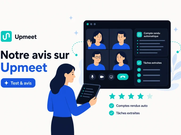 upmeet avis : notre test de l'assistant de reunion ia