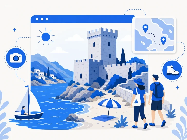 visiter mandelieu la napoule : chateau, plages et esterel