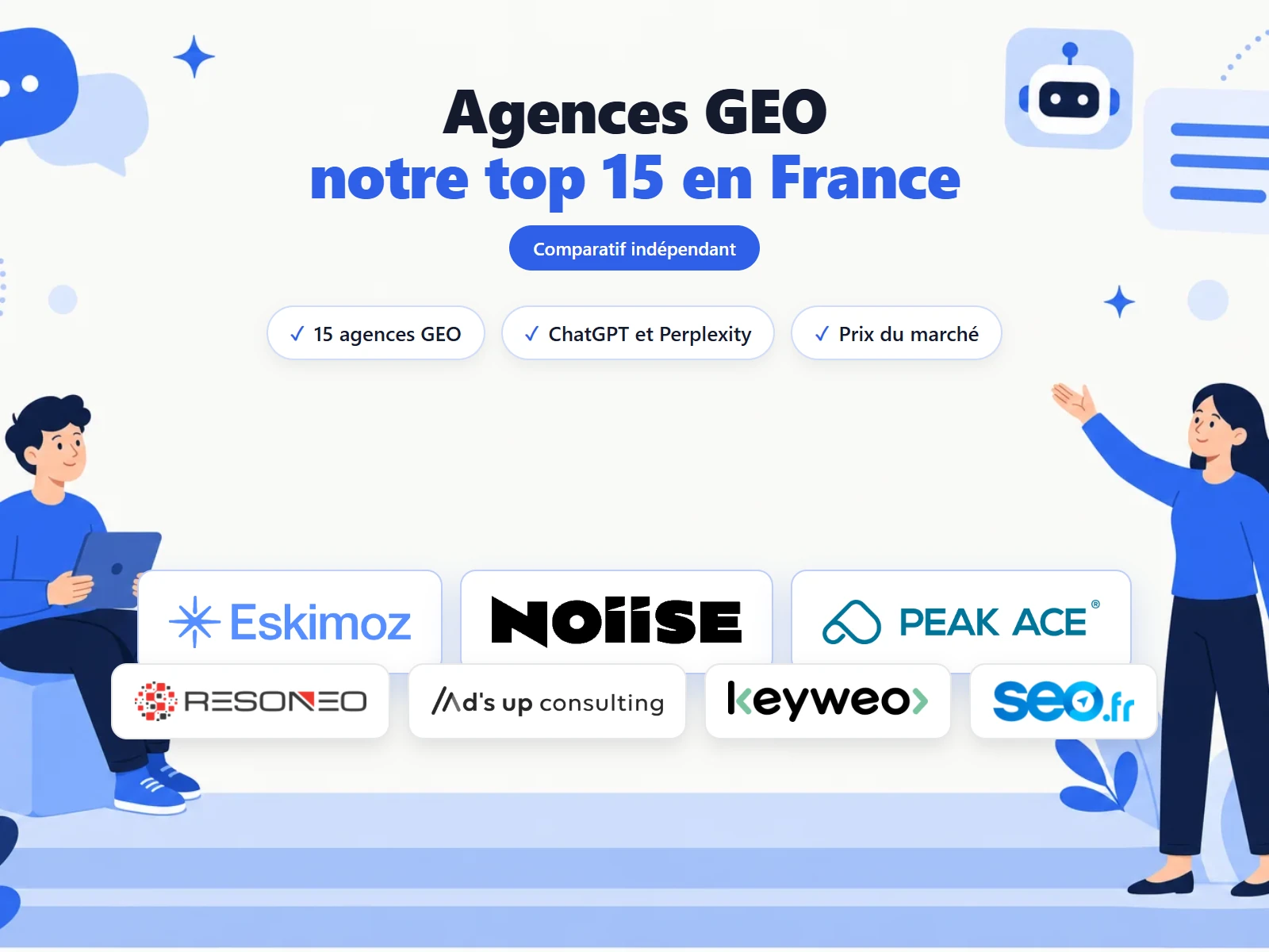agence geo : notre classement des meilleures agences de generative engine optimization