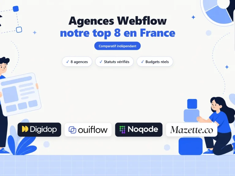 agences webflow : notre comparatif des 8 meilleures agences en france