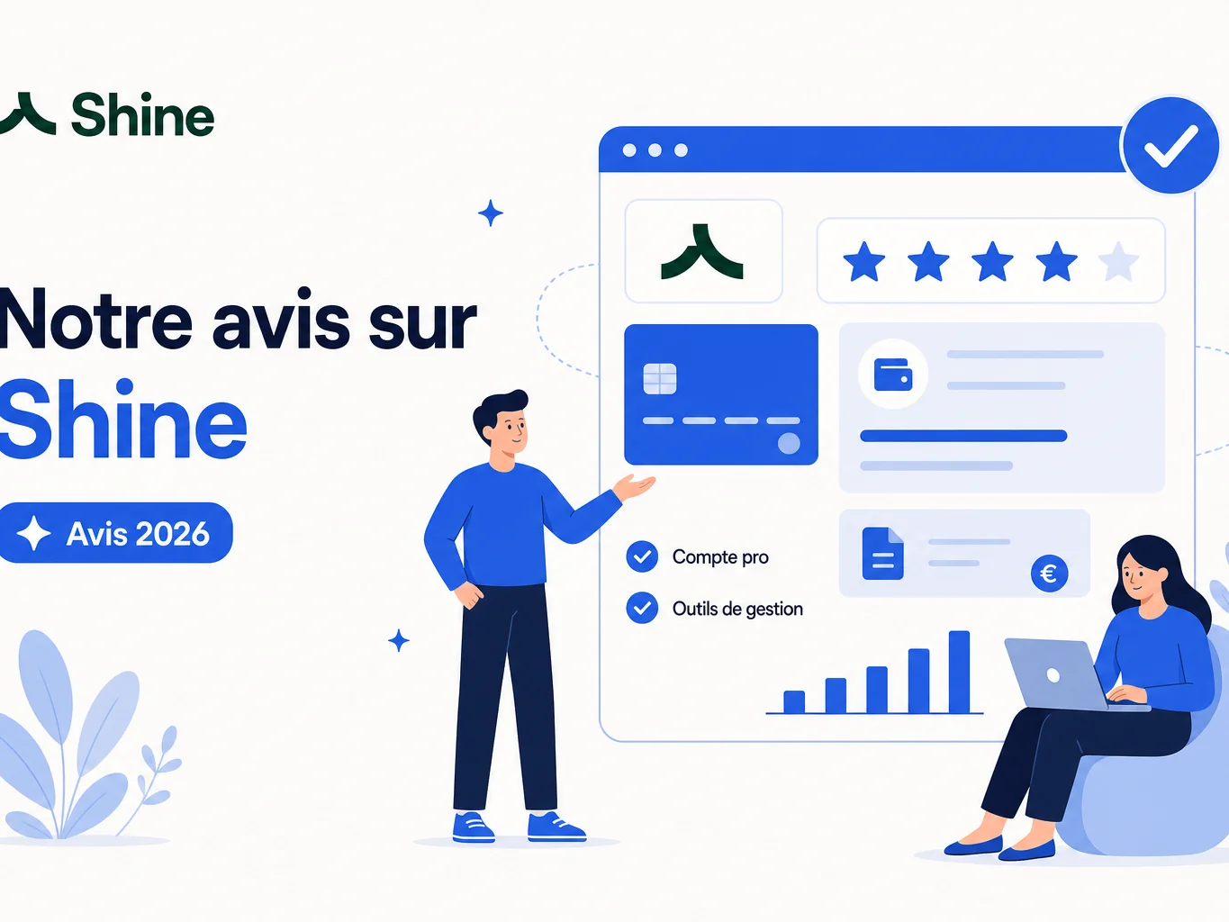 shine avis : notre analyse du compte pro pour independants